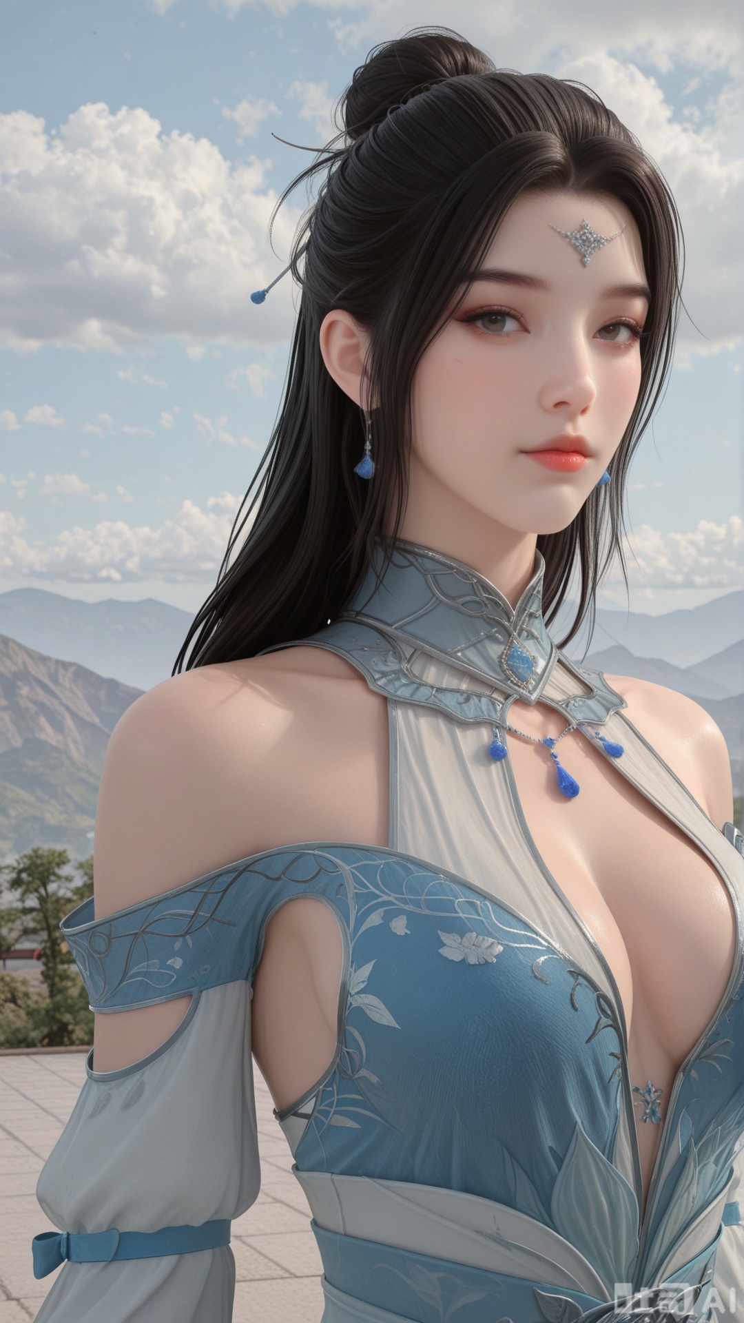 1girl,  solo,  XW clothes on Tensor.Art