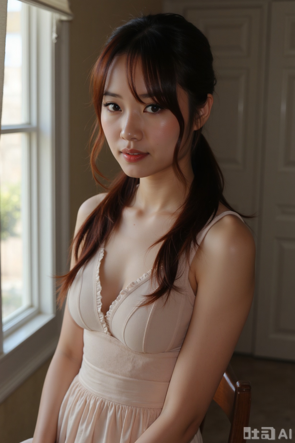 (1girl:1.3), (best quality, masterpiece, ultra high resolution),(photorealistic:1.3), (realistic:1.3), depth of field,(full body:1.4), (day:1.2), (cinematic lighting:1.2),cgc