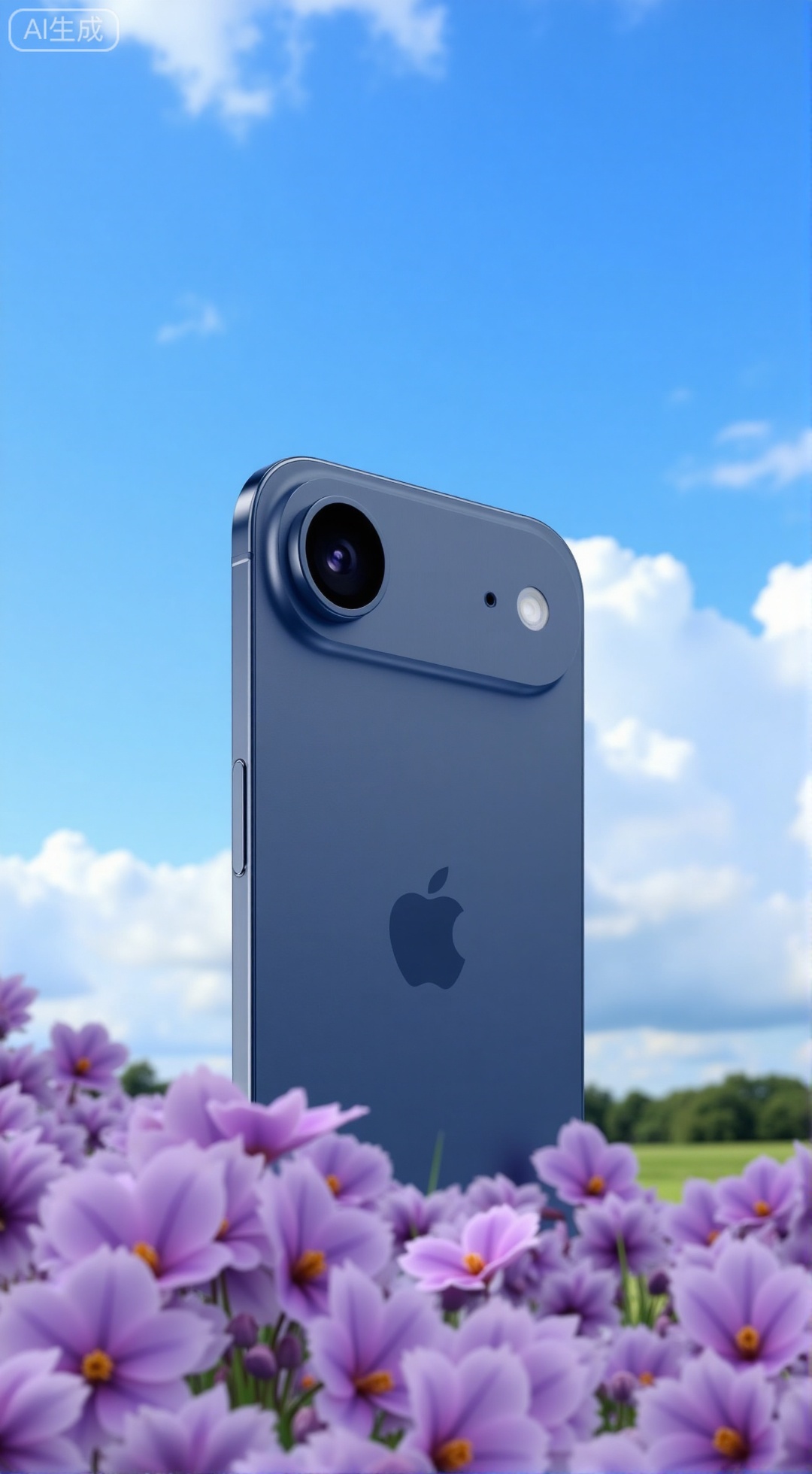 ,(masterpiece,best quality:1.23),,An e-commerce photography image featuring a iPhone 17 air smartphone against a blue sky and white clouds,with purple flowers on the grass in the background.,,XXbaifengsongyuYH,Xbigbreasts,Xiphone17proseries,Xiphone17air,Xiphone17proseries,Xiphone17air