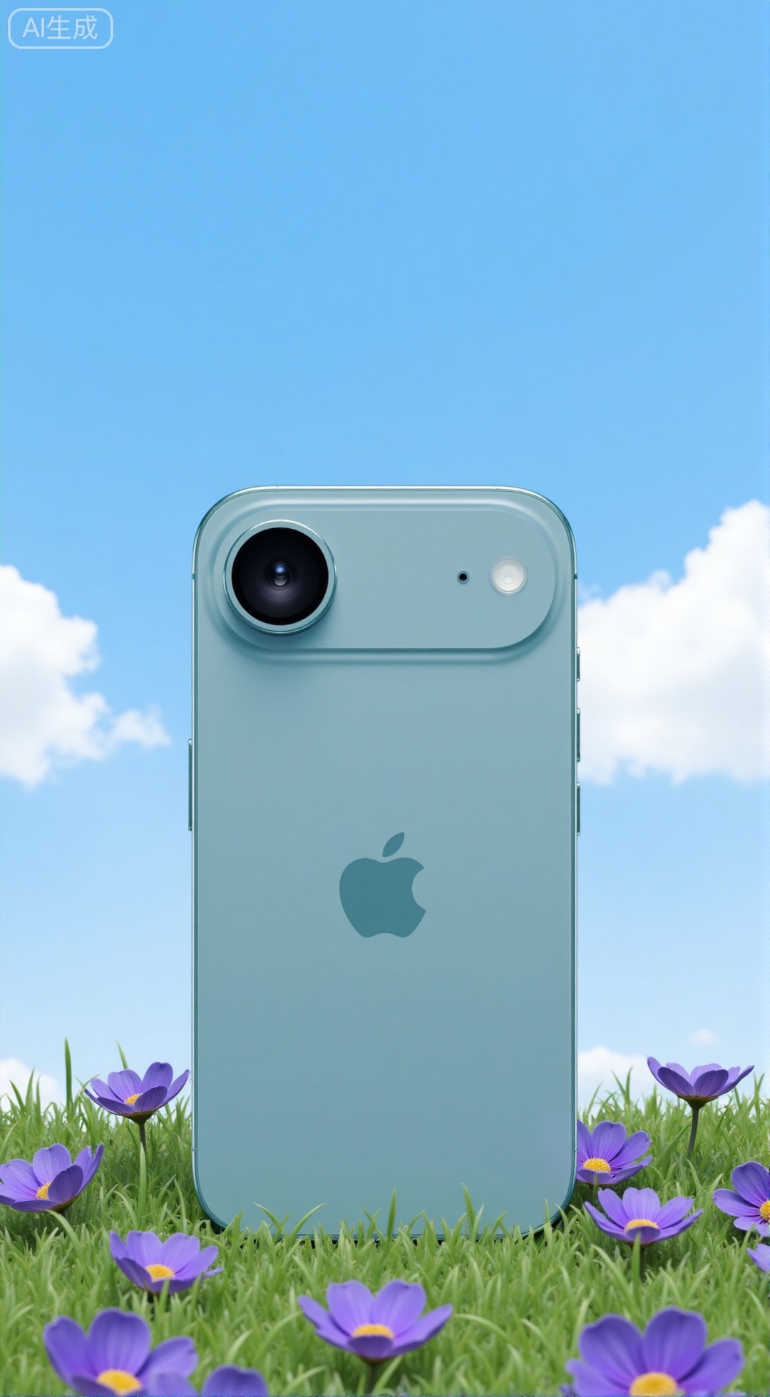 ,(masterpiece,best quality:1.23),,An e-commerce photography image featuring a iPhone 17 air smartphone against a blue sky and white clouds,with purple flowers on the grass in the background.,,XXbaifengsongyuYH,Xbigbreasts,Xiphone17proseries,Xiphone17air,Xiphone17proseries,Xiphone17air