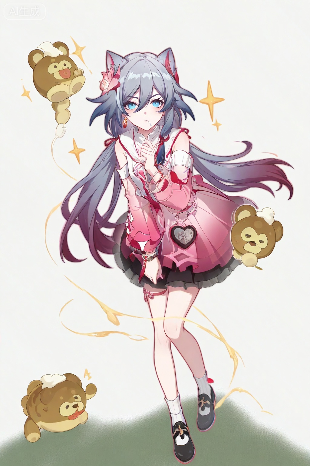 masterpiece, best quality,solo,((white background:1.2)),simple background,
looking at viewer,copyright name,character name,official alternate costume,chinese text,game_cg_style,honkai_style,logo,pose,full body,standing
fu hua
