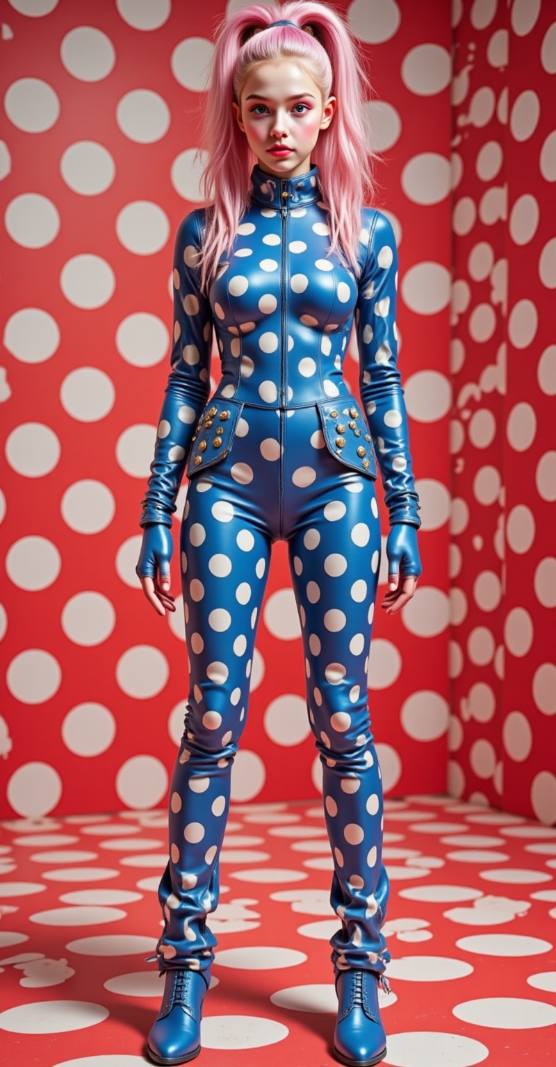 masterpiece,  ultra-detailed,  full-body fashion editorial photo on Tensor.Art