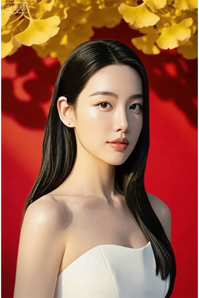 Transform the image into the style of the Forbidden City in autumn.