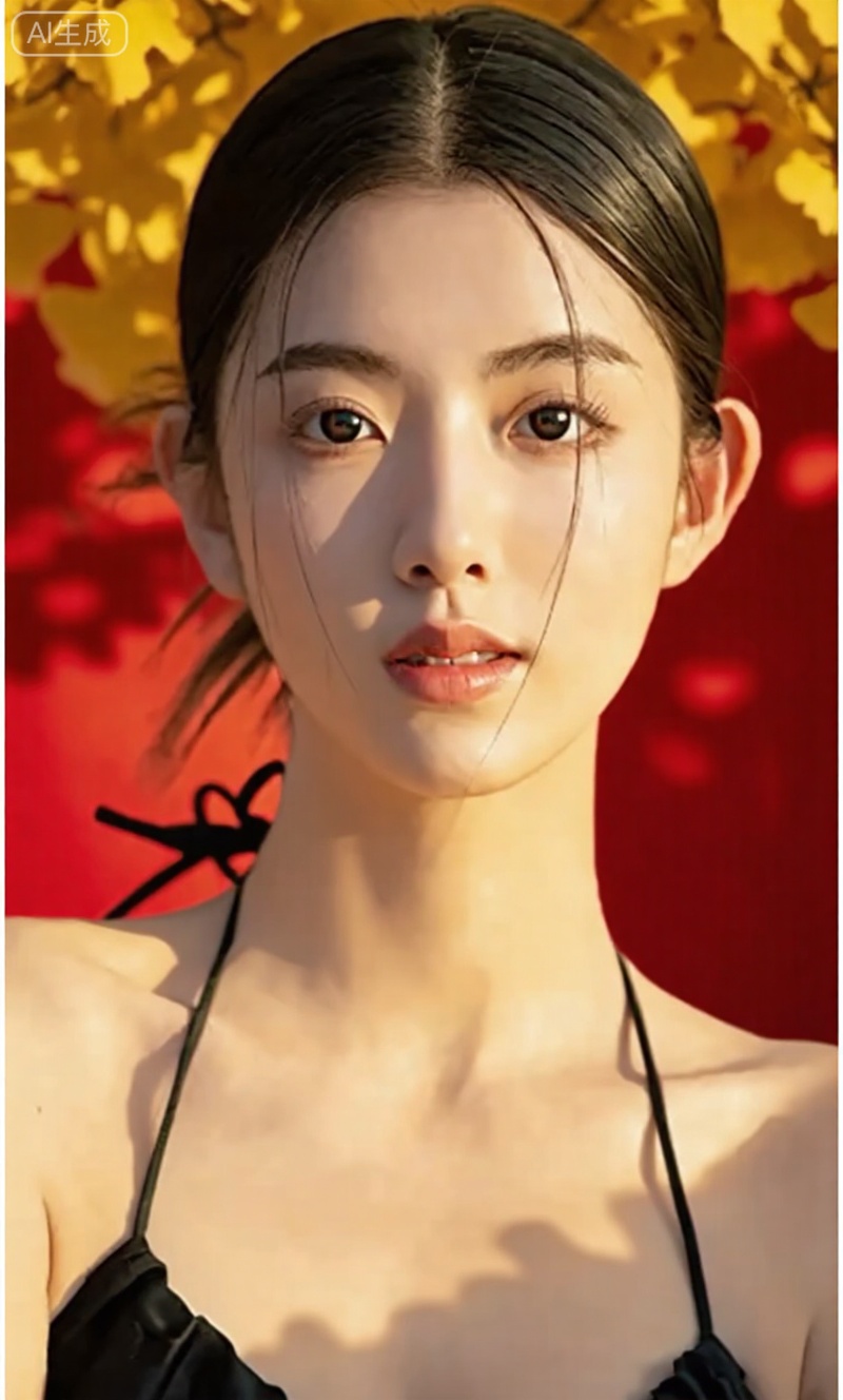 Transform the image into the style of the Forbidden City in autumn
