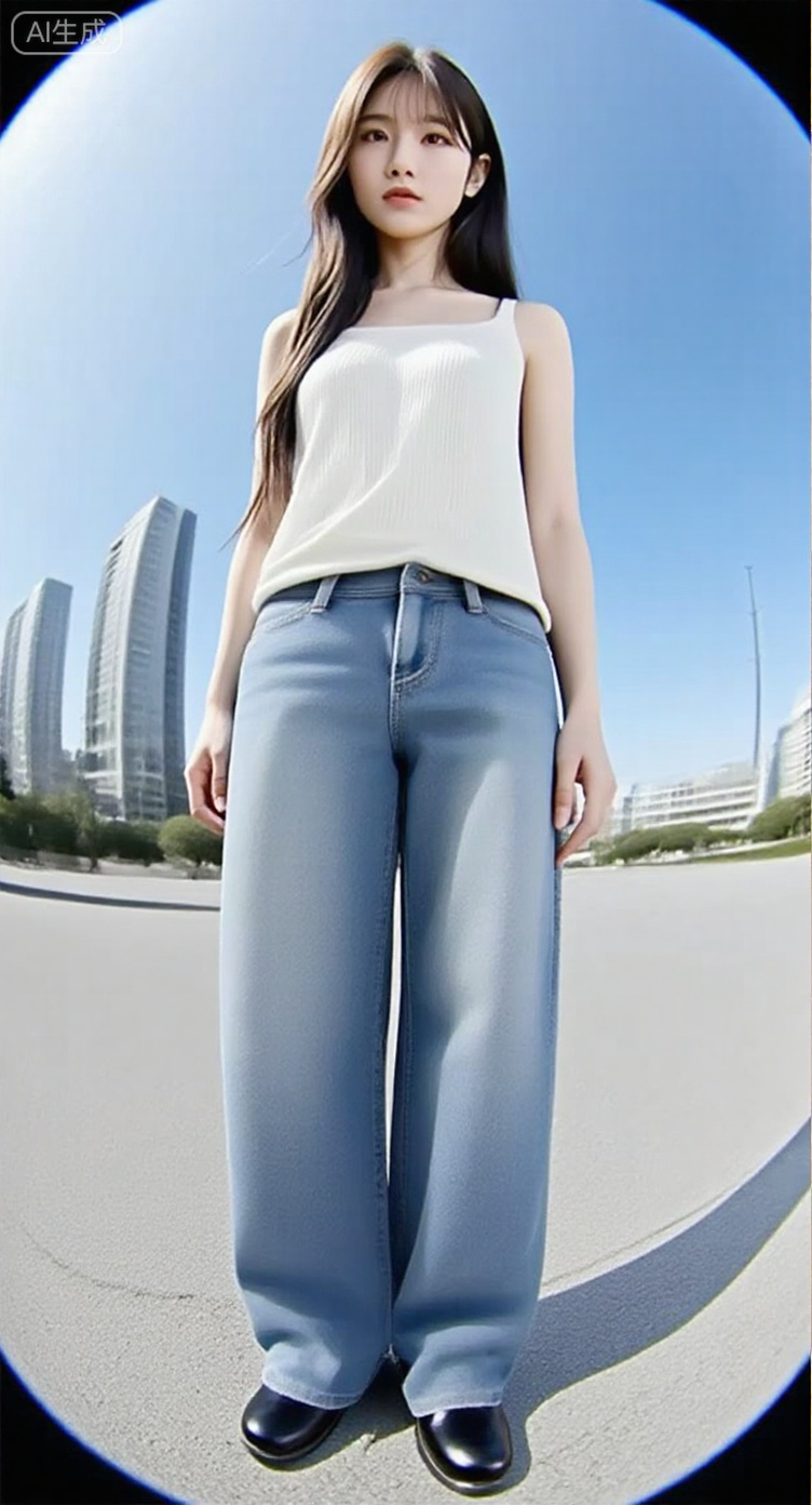 Convert the image to a large-foot effect