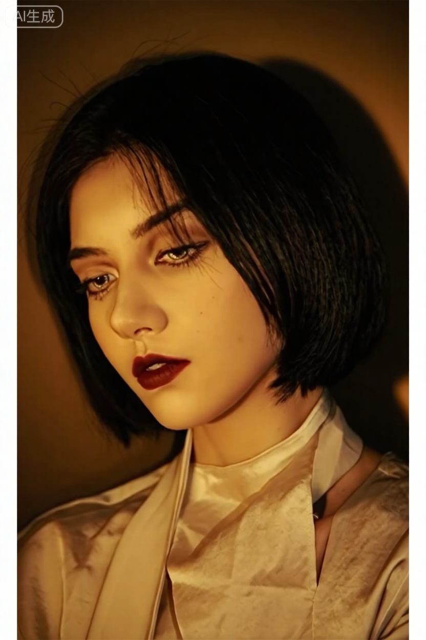 Convert the image into Rembrandt-style lighting and shadowing