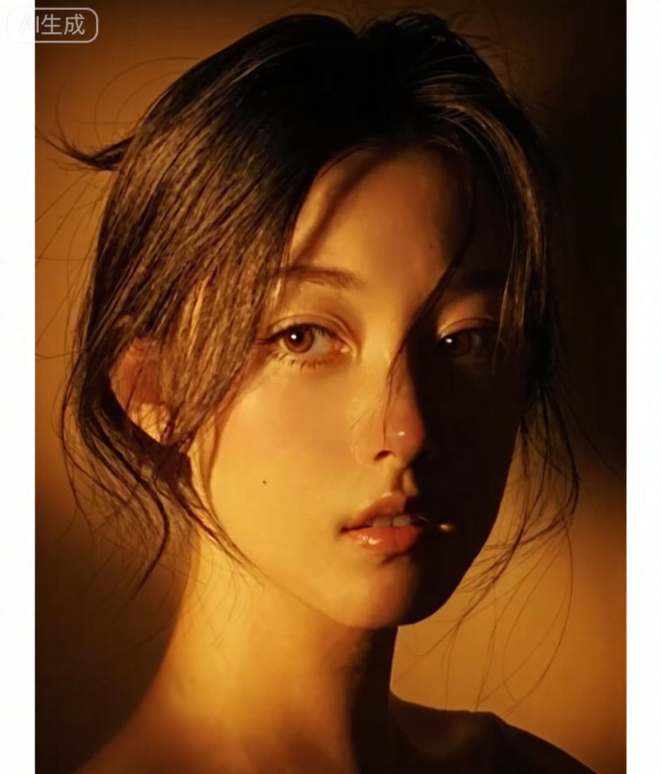 Convert the image into Rembrandt-style lighting and shadowing