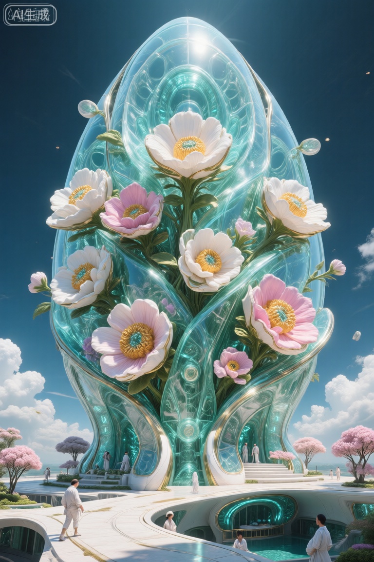 Future Architecture,未来建筑,玻璃生花