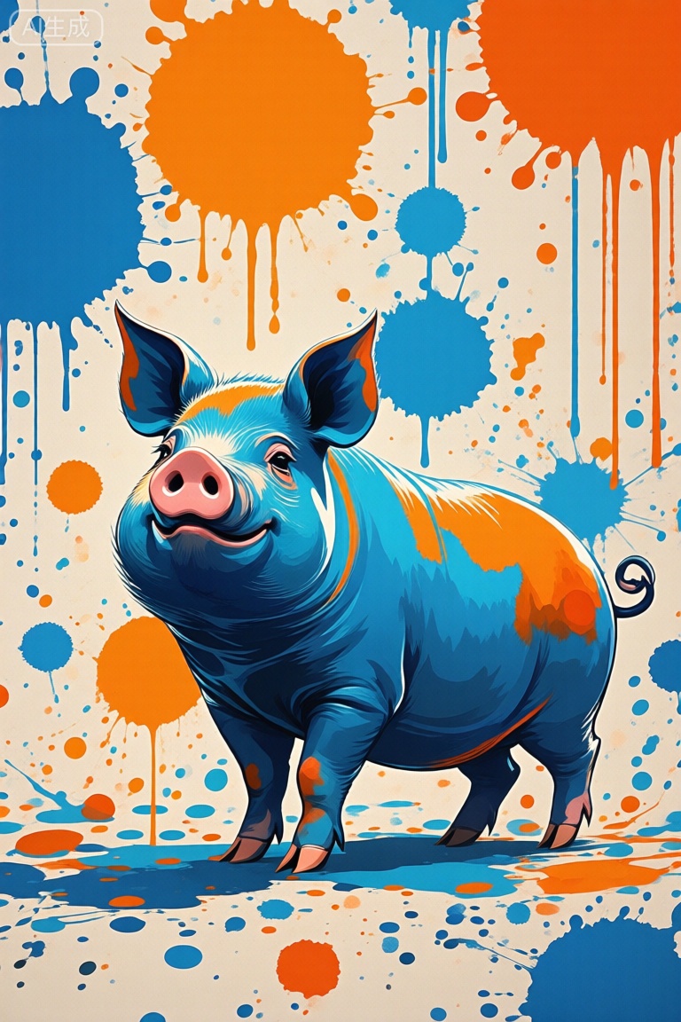 泼墨艺术,1pig