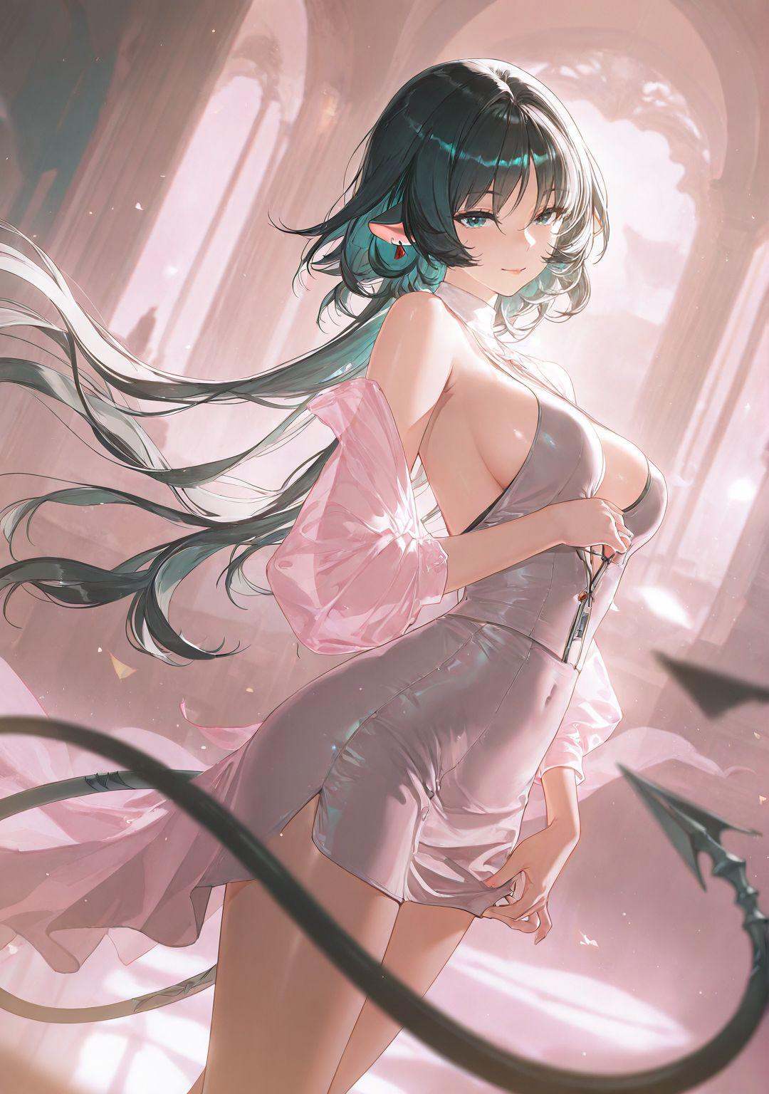 dutch angle,magical,evocative,highres,extremely detailed 8k wallpaper,illustration,depth of field,great quality,masterpiece,best quality,amazing quality,very aesthetic,absurdres,detail eyes,(artist:atdan:0.5),artist:yolanda,artist:rella,(artist:vixen),year 2023 BREAKnai4 shiny style,<lora:nai4 shiny style 2:0.8>,<lora:xl-ill-Jane Doe(Zenless Zone Zero)_v2:0.5>,jane doe\\(zenless zone zero\\),