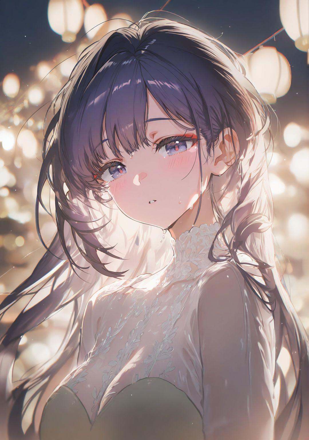 highres,extremely detailed 8k wallpaper,illustration,depth of field,great quality,masterpiece,best quality,amazing quality,very aesthetic,absurdres,detail eyes,(artist:tokkyu:0.7),(artist:tokkyu:yoneyama_mai:0.5),(artist:ran'ou_(tamago_no_kimi):0.5),(artist:atdan:0.5),artist:yolanda,artist:rella,(artist:vixen),year 2023 BREAKnai4 shiny style,1girl,rim light,Volumetric Lighting,backlighting,night,see-through,<lora:nai4 shiny style V2:1>,