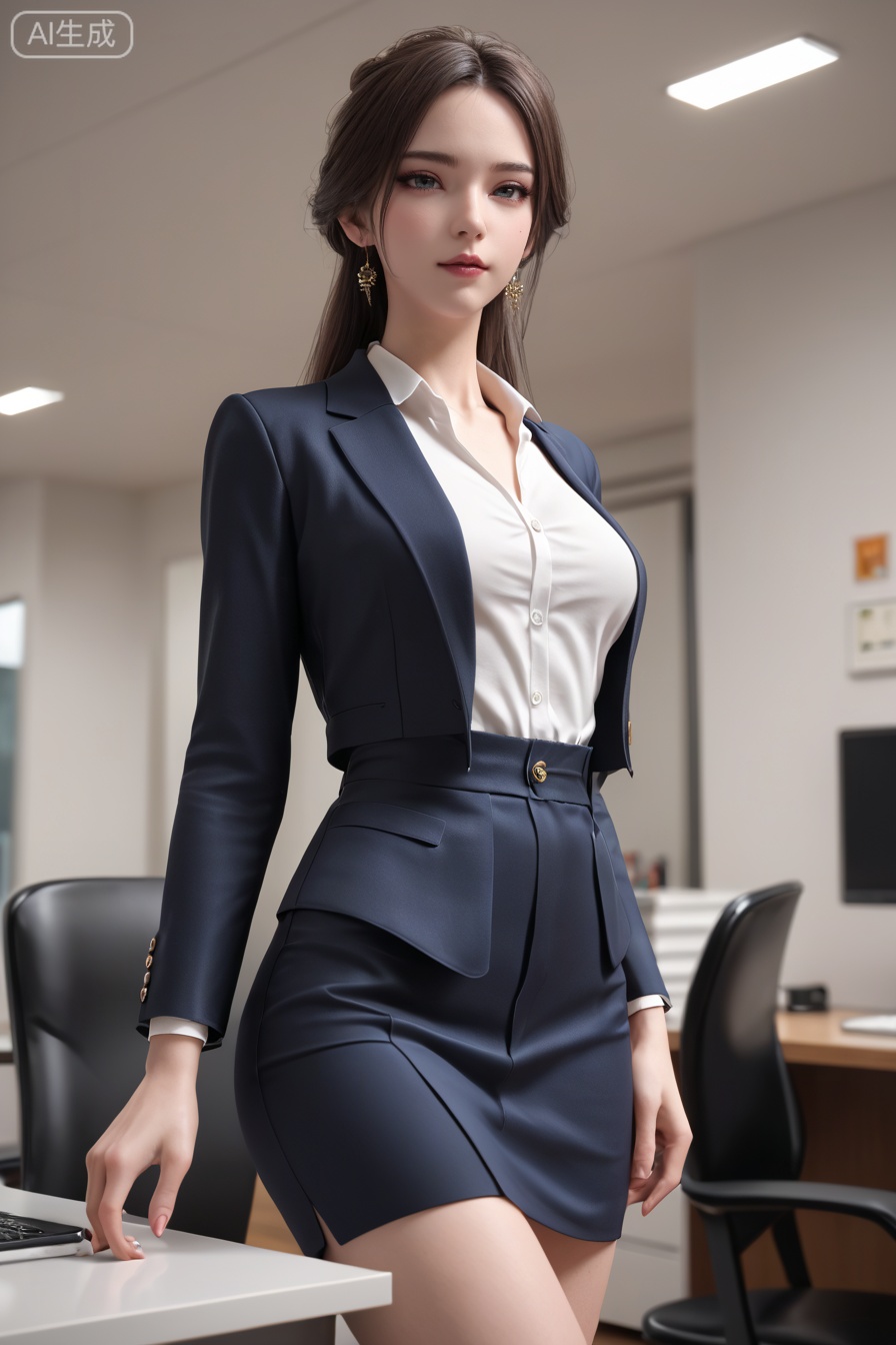 score_9,score_8_up,score_7_up,best quality,masterpiece,3d,ultra-detailed,high resolution,perfect lighting,flawless skin,sharp focus,Exquisite Craftsmanship,High-Resolution Beauty,Unparalleled Artistic Quality,extremely detailed CG unity 8k wallpaper,1girl,solo,office lady