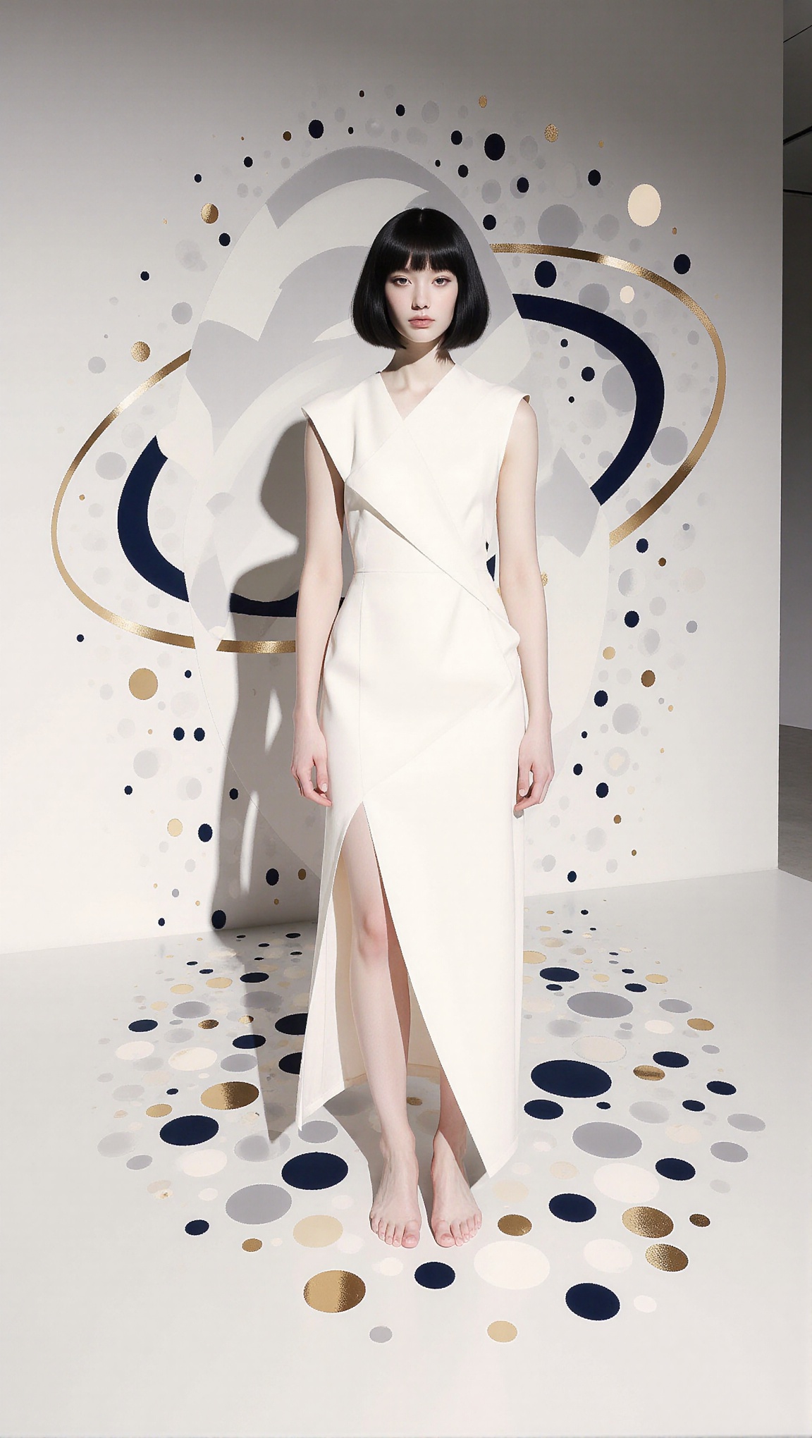 masterpiece,  ultra-detailed,  luxury fashion editorial photography on Tensor.Art