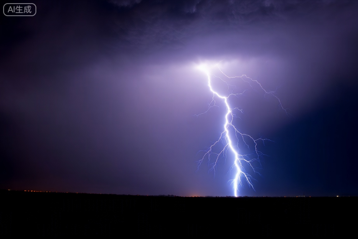 Thunder and lightning,masterpiece