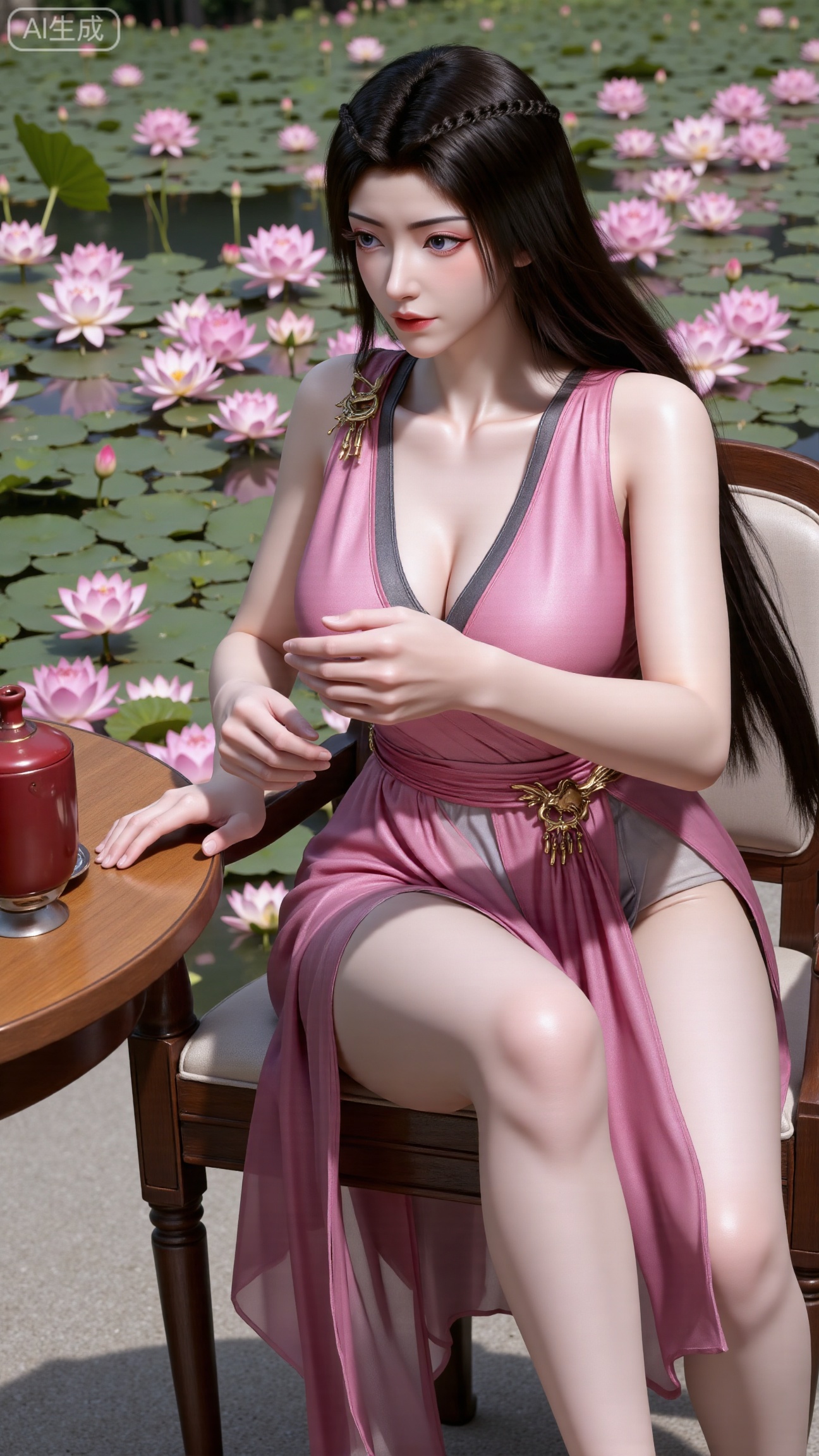 1girl,  solo,  ornament on Tensor.Art