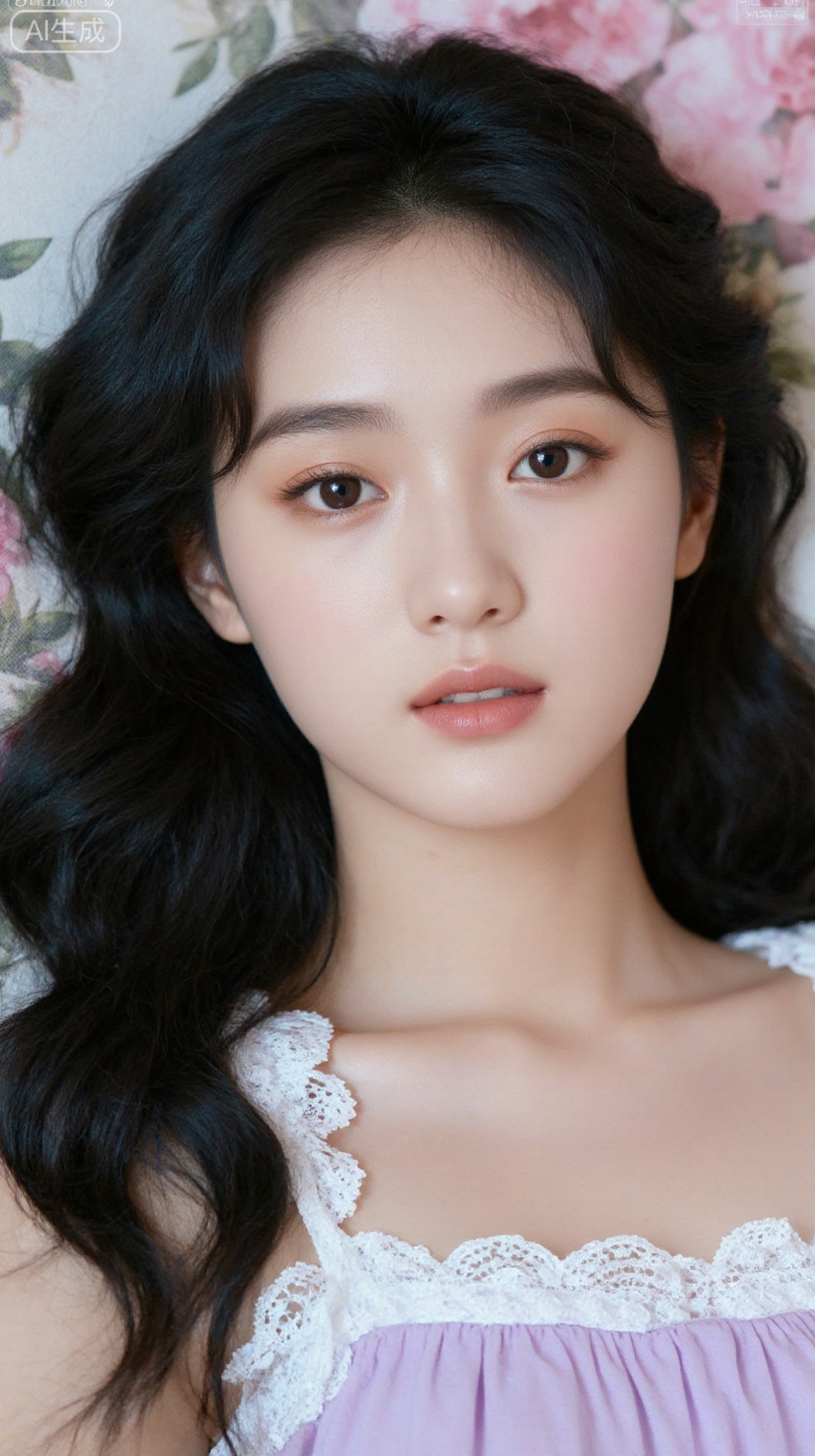 A lifelike female 3D image, prompting words: reasonable color matching and gorgeous. Presenting a super real-life three-dimensional effect, with a top-notch body proportion, a unique shape, perfect temperament, and a pitiful expression, leaving AI creativity with a slightly mysterious atmosphere