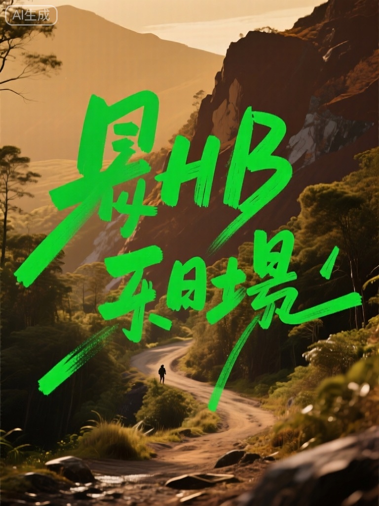 SXHB,此图像拥有豪迈奔放的绿色手写体字符,在充满自然气息的背景中格外突出。背景由土黄色和深棕色不规则的块状模糊组成,仿佛是户外探险途中崎岖的山路与茂密的丛林,带来冒险与探索的刺激感。字符以粗犷、豪放的笔触书写,线条起伏较大,体现出户外探险的激情与勇气。整体构图传达出户外探险启程时的无畏与豪迈精神。

