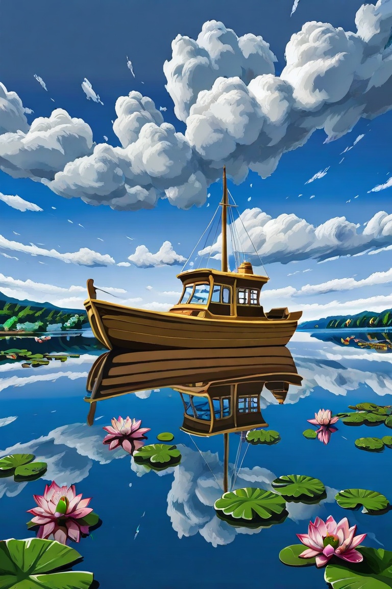 flower,  outdoors,  sky on Tensor.Art