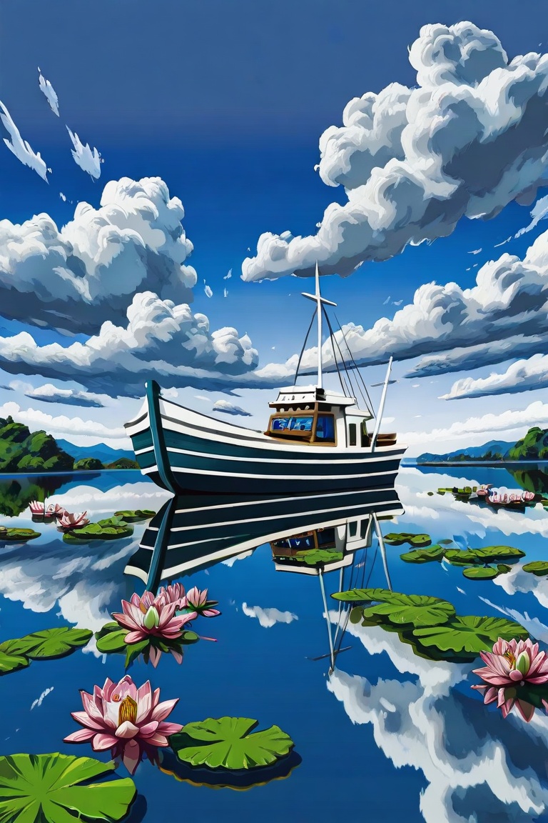 flower,  outdoors,  sky on Tensor.Art