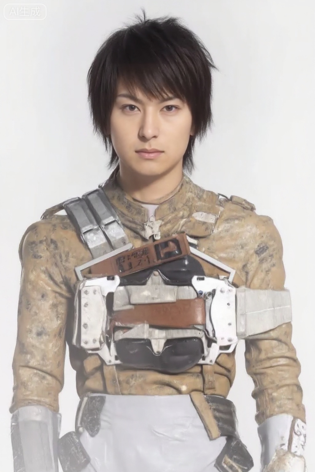 masterpiece, best quality,solo,((white background:1.2)),simple background,,full body
looking at viewer,Kazuki Komon