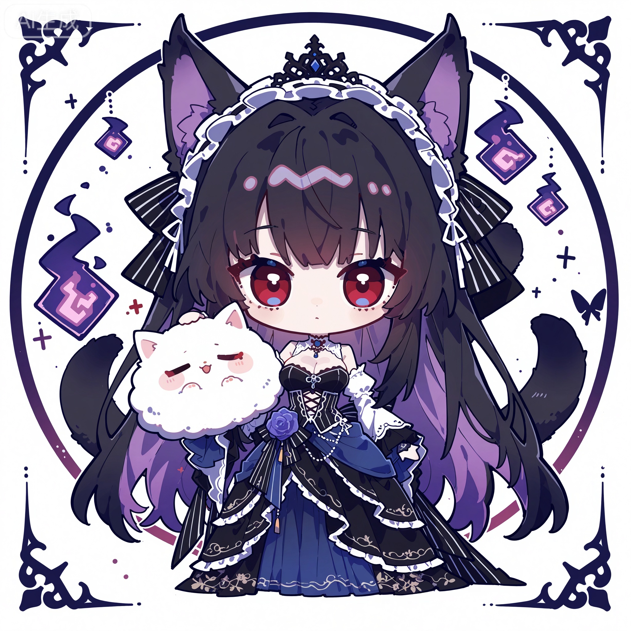 Solo, whole body, mature_monster_girl, monster_headdress, monster_clothes,

White background, monochrome theme, outline: 1.2

Cujiujiu,//

Line art, masterpiece, the best quality, extremely exquisite and beautiful,

Huge file size, amazing quality,multicolored hair,,(imazawa:1.1),(maccha_(mochancc):0.3),(ningen_mame:0.8),(mochizuki_kei:0.75),
／／
1 girl, breasts, cleavage, 

white background,monsterized full body,monster lolita,abnormal creature,mutant girl,fluffy monster fur,tentacle hair,monstrous Persian cat hybrid,Angora rabbit monster variant,gothic beast form,twisted floral appendages,lavender monster aesthetic,languid monster pose,pale monstrous skin,dreamy horror,elegant grotesque,white void background,monster with rose adornments,ghostly monster girl


border,round border.,chibi