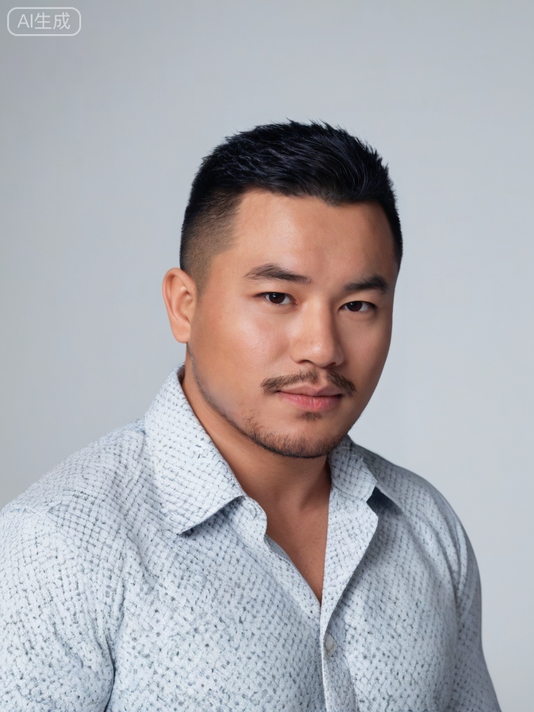 质量词: masterpiece, best quality, amazing quality, very aesthetic, absurdres, highres, newest, 2K,4K,8K, 画面风格: realistic, simple background, 1boy,upper_body,realism,boss,work,Domineering CEO,1man,masculine,male focus,DYMAN