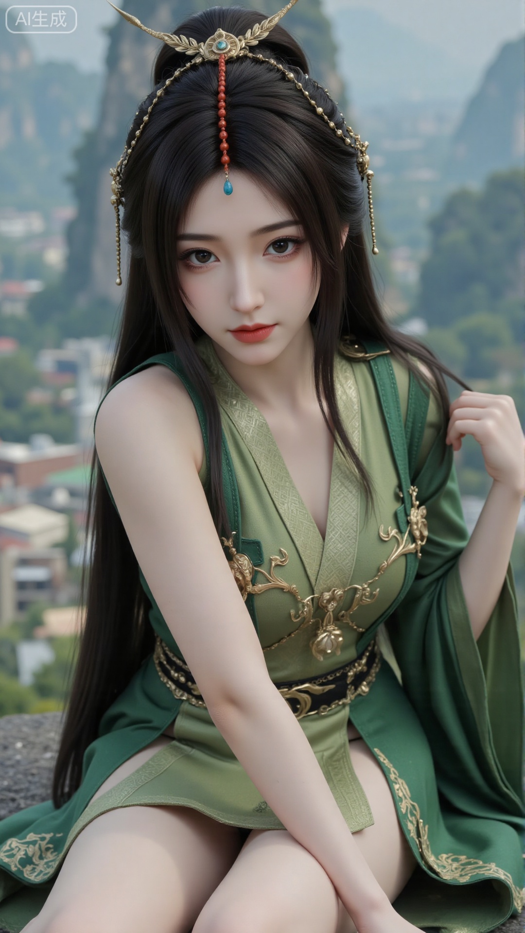 1girl,  long hair,  solo on Tensor.Art