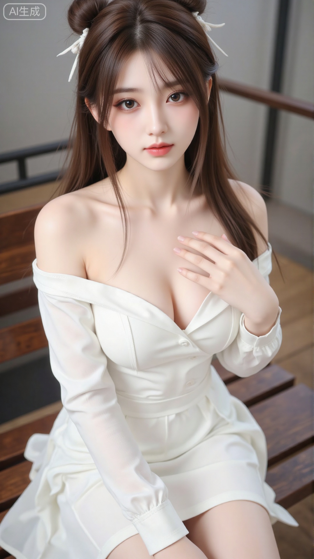 1girl,  solo,  long hair on Tensor.Art