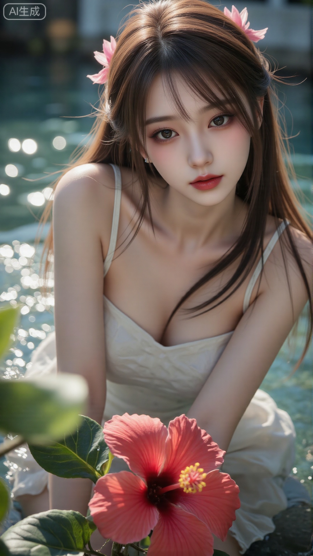 1girl,  solo,  long hair on Tensor.Art