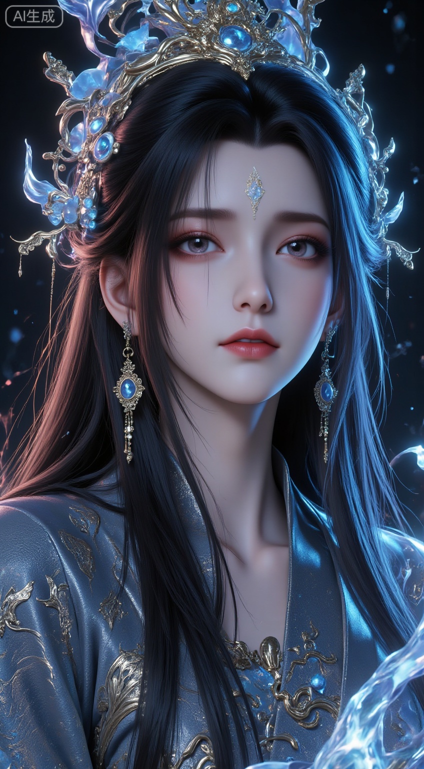 深绿色渐变卷发,毛绒兽耳连帽结构,青柠黄虹膜渐变,自然雀斑肌理刻画,森系精灵耳廓造型,缎光蝴蝶结领饰,密林叶脉背景虚化,奇幻瞳色光晕效果,厚涂笔触与透明水彩结合,荧光色点缀发梢,苔藓绿服饰褶皱立体感,自然光穿透叶片投影,奇幻生物拟人化设计,半透明薄纱质感披风,二次元与写实风格融合,空气感发丝飘动轨迹,森林透光色彩分层,奇幻妆容金属高光,自然元素服装解构,水彩泼溅背景肌理,超现实光斑粒子效果,绒毛材质笔刷刻画,荧光绿眼影层次过渡,植物藤蔓缠绕式构图,仿生服饰纹理生成,超饱和色与灰调平衡,童话感光影氛围渲染,半身照,广角镜头,LXQI