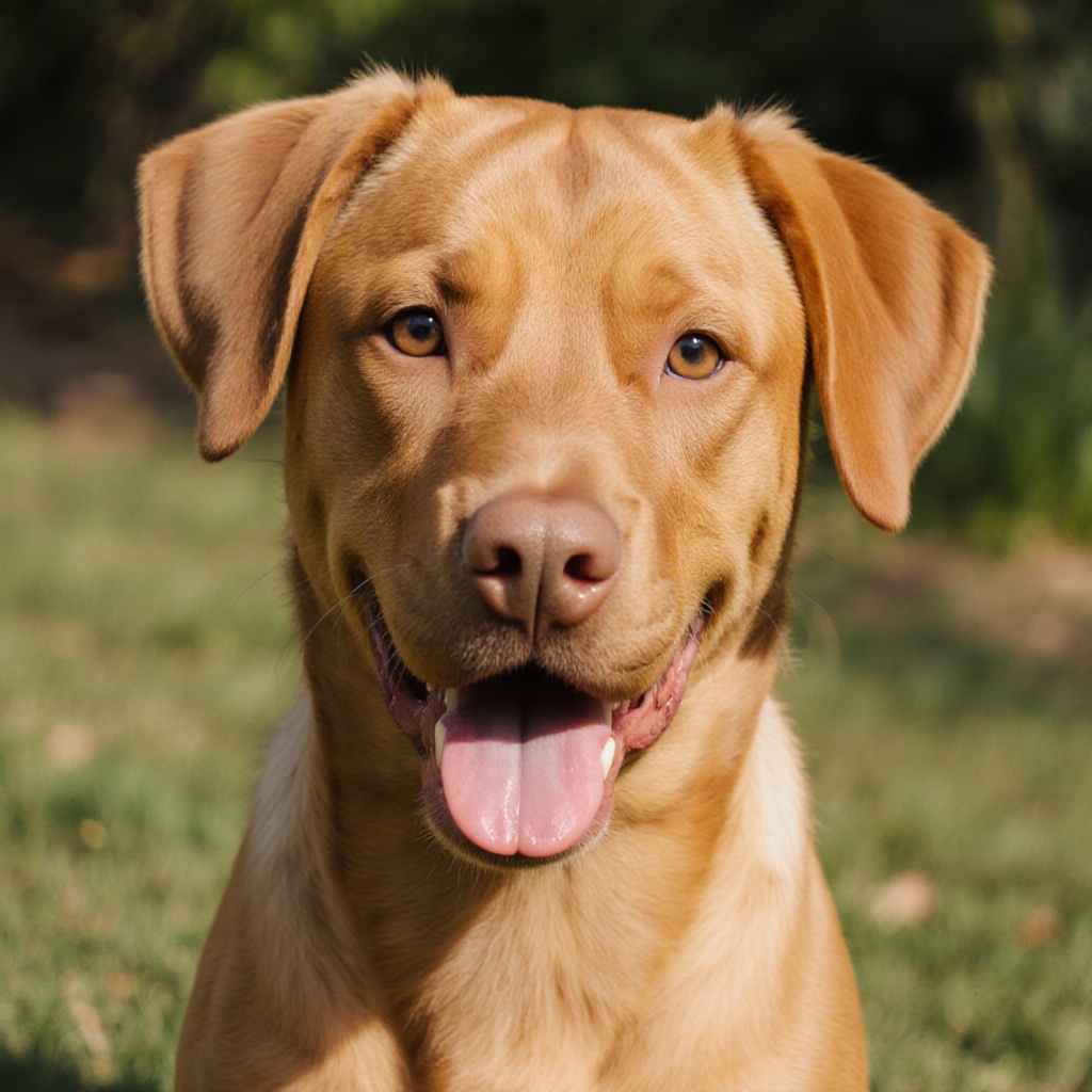 outdoor,  front view,  orange dog on Tensor.Art