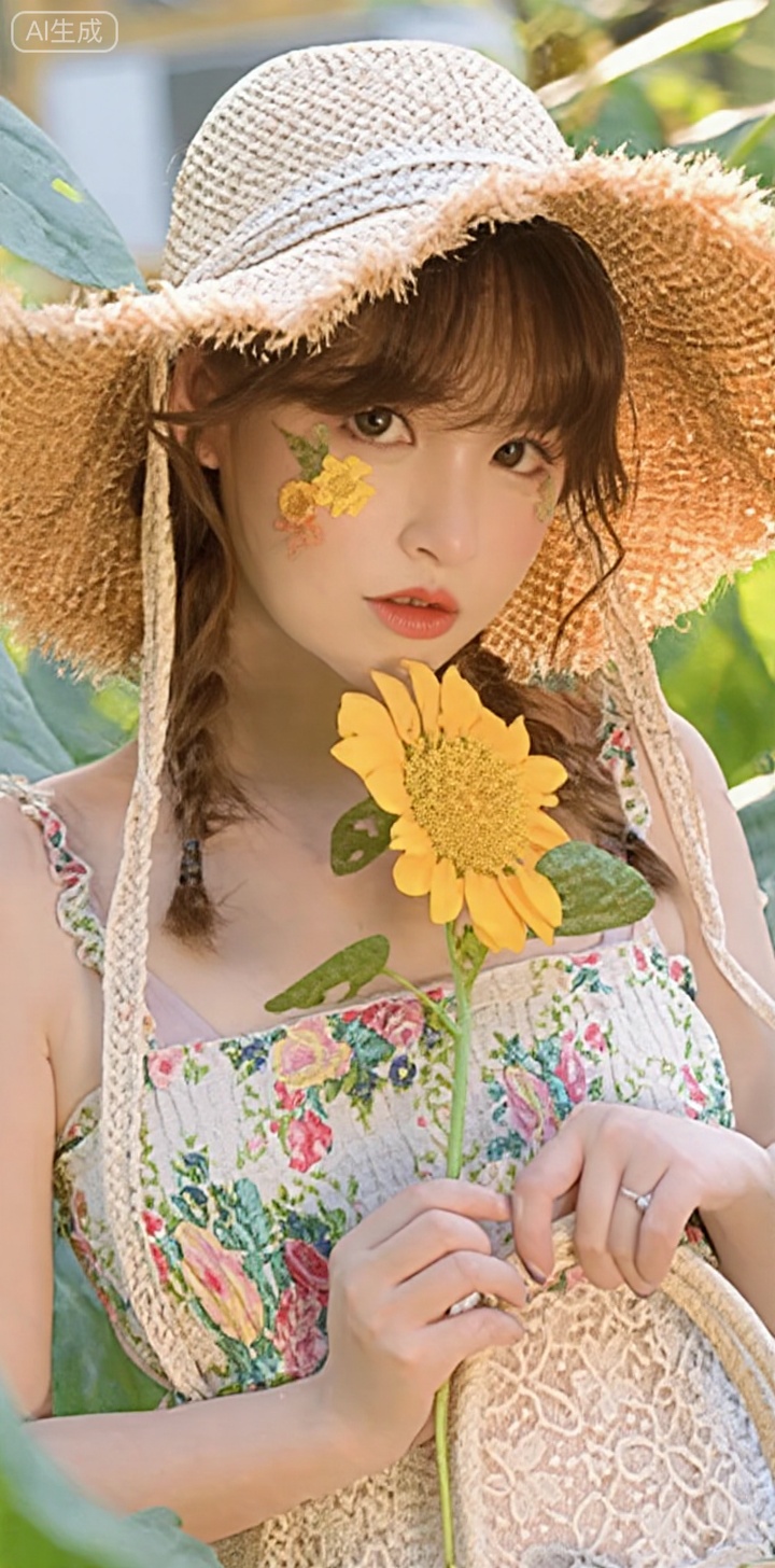 Clear and vivid texture of the photo