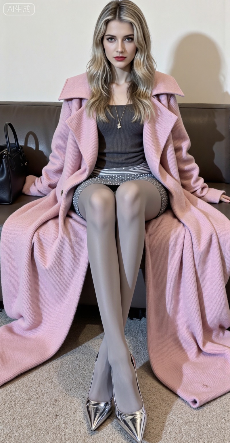 1girl,solo,long hair,fair_skin,jacket,shirt,skirt,blonde hair,blue hair,
1girl,solo,pantyhose,high heels,fashion,crossed legs,sitting,bag,jewelry,necklace,handbag,coat,legs,skirt,indoor,couch,,pink coat,legs,long legs,
lvjing,*******,meinv,from,oumei