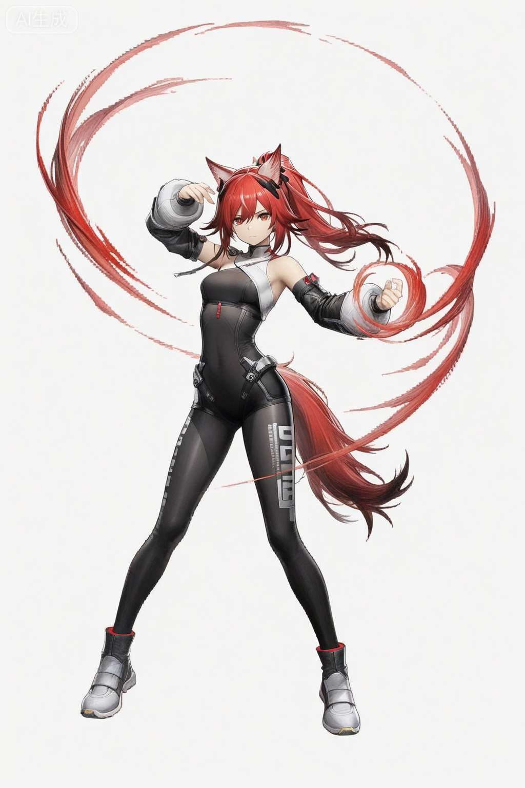 masterpiece, best quality,solo,white background,simple_background
,game_cg_style,arknights_endfield_style,official alternate costume,pose,background
fu_hua