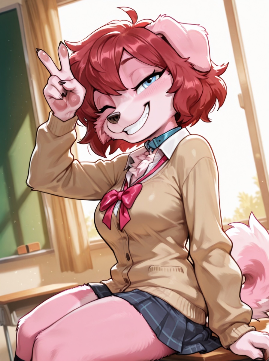 (Furry,  anime screencap,  cartoonized) on Tensor.Art