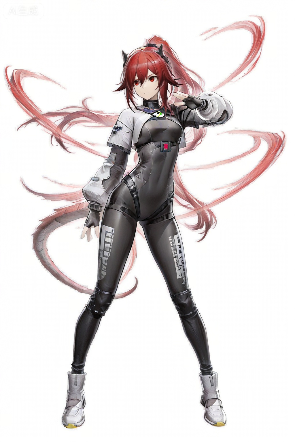 masterpiece, best quality,solo,white background,simple_background
,game_cg_style,arknights_endfield_style,official alternate costume,pose,background
fu_hua