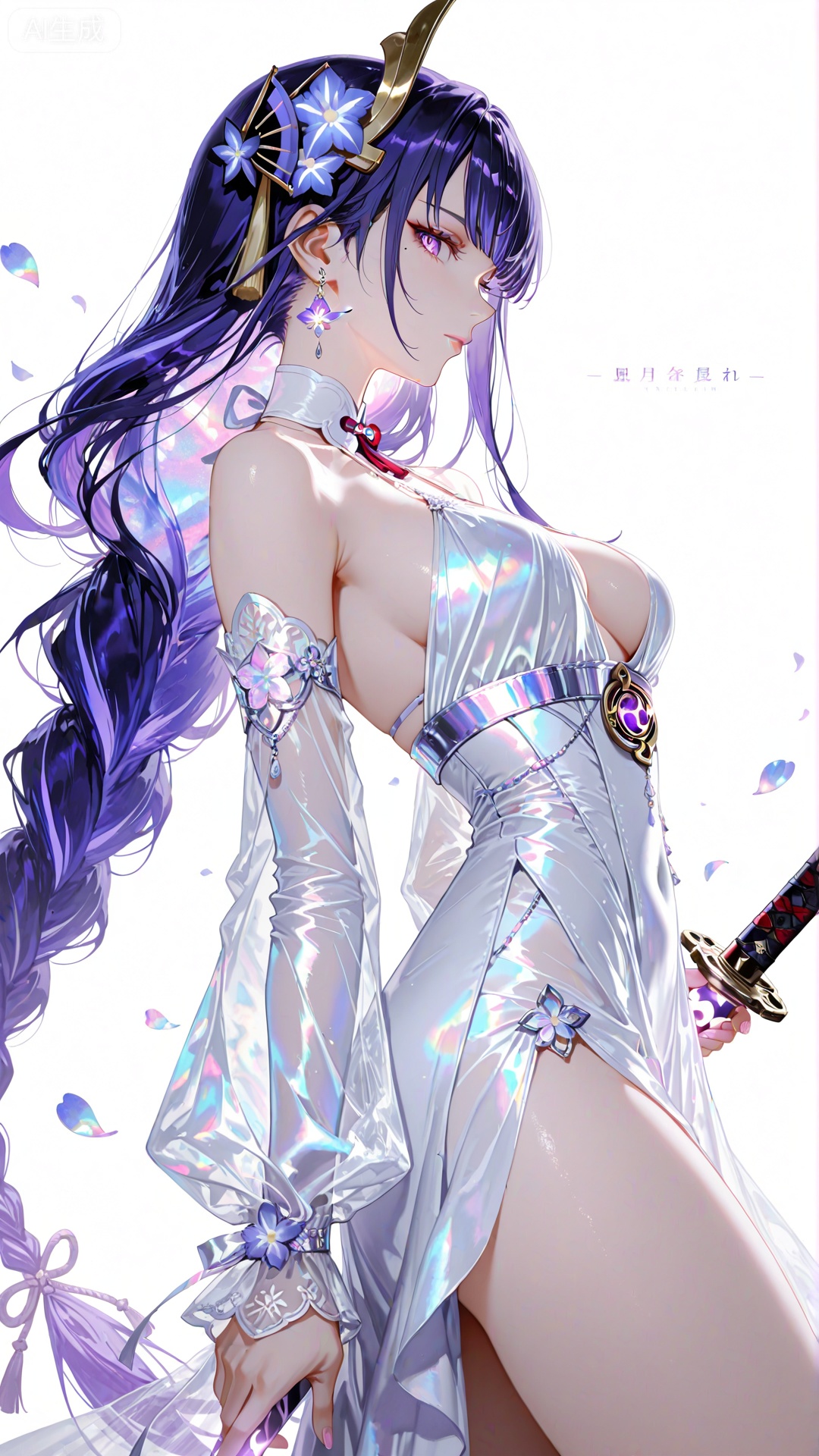XUER guangying,  Raiden Shogun \(genshin impact\),  1girl on Tensor.Art