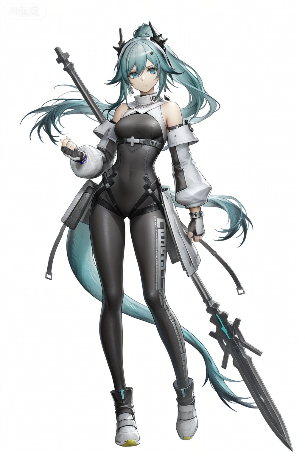 masterpiece, best quality,solo,white background,simple_background
,game_cg_style,arknights_endfield_style
fu_hua/(Azure Empyrea)