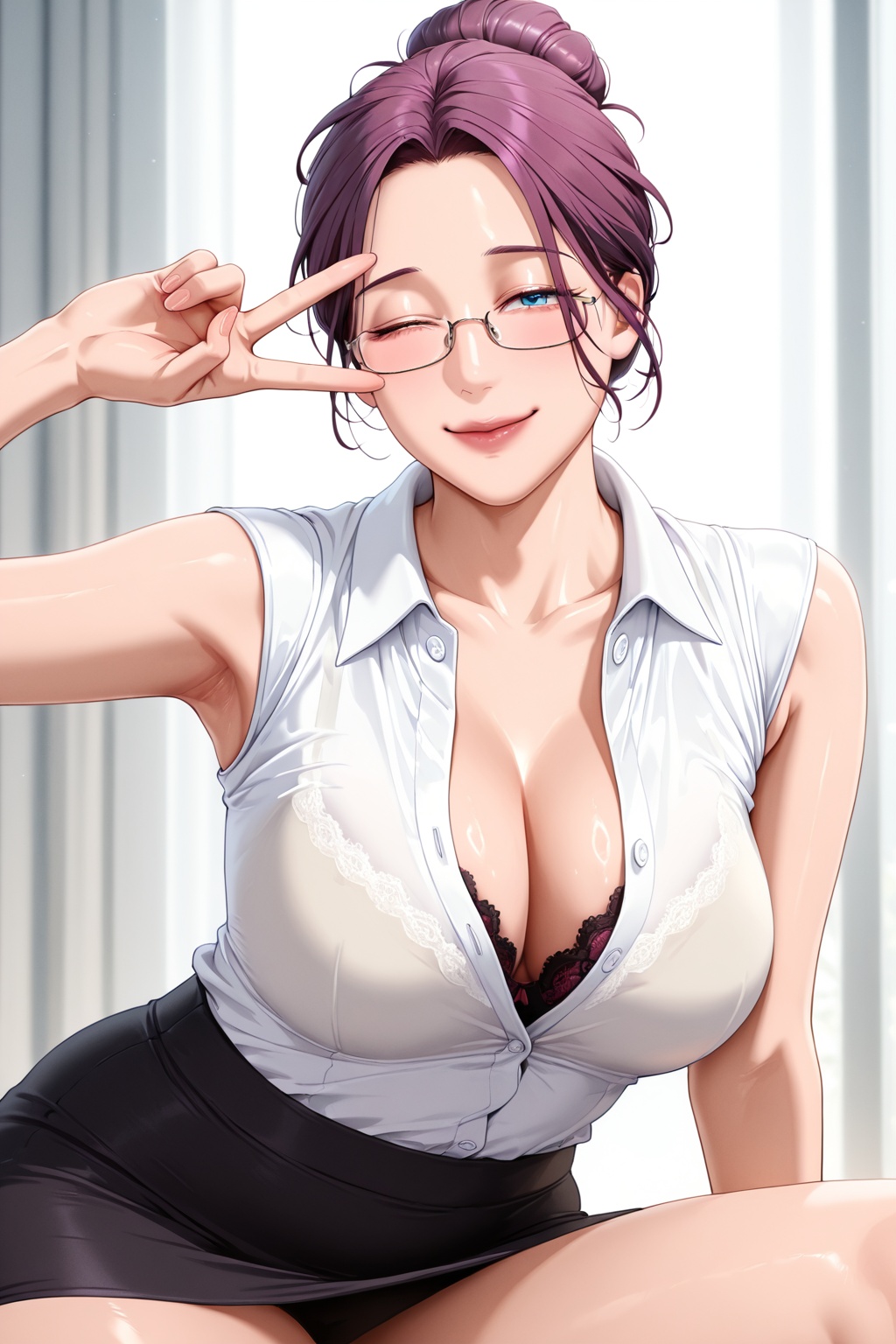 wink eyes,  masterpiece,  ultra realistic on Tensor.Art