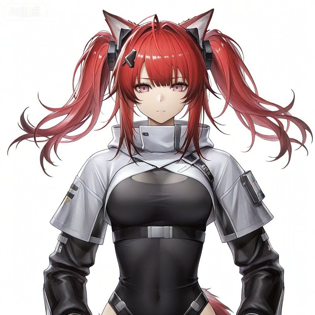 masterpiece, best quality,solo,white background,simple_background
,game_cg_style,arknights_endfield_style,official alternate costume,pose