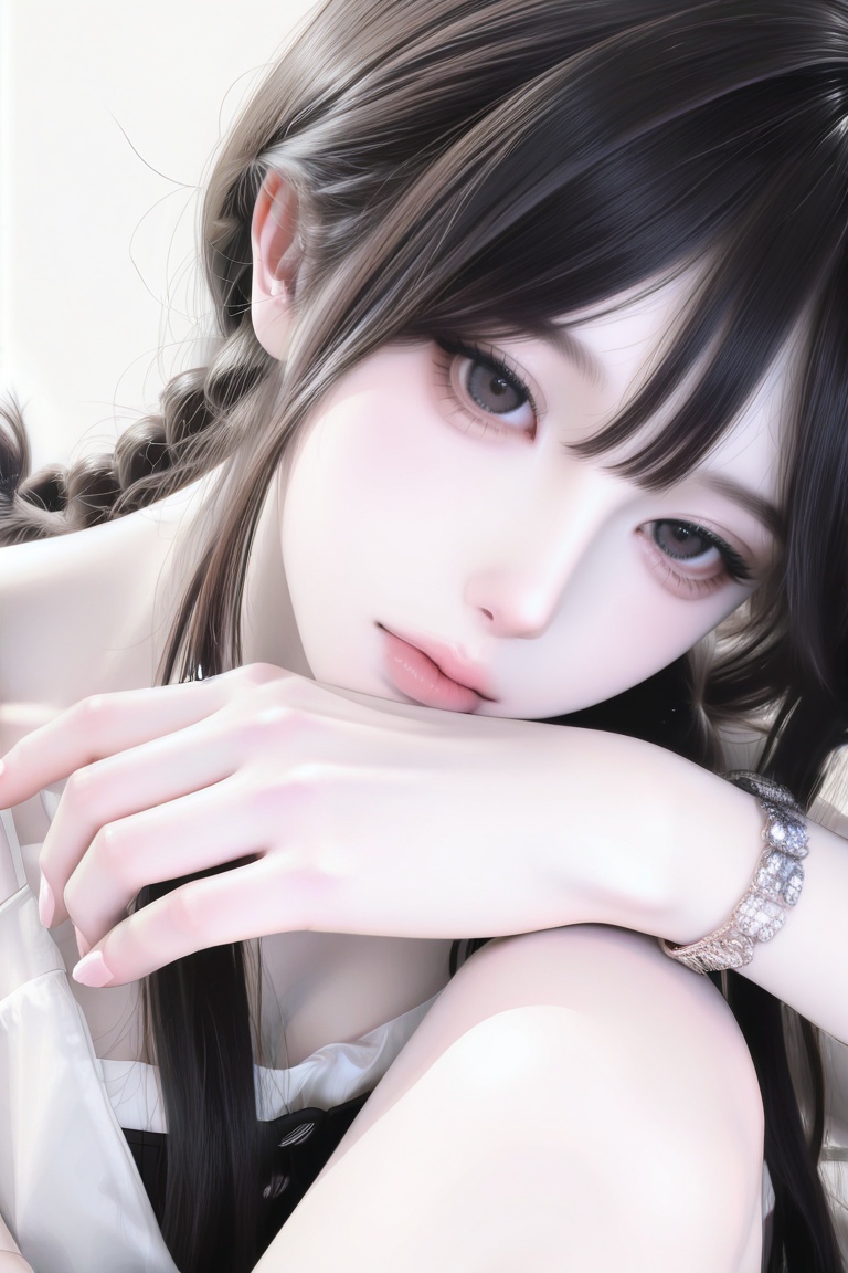 1girl,  solo,  long hair on Tensor.Art