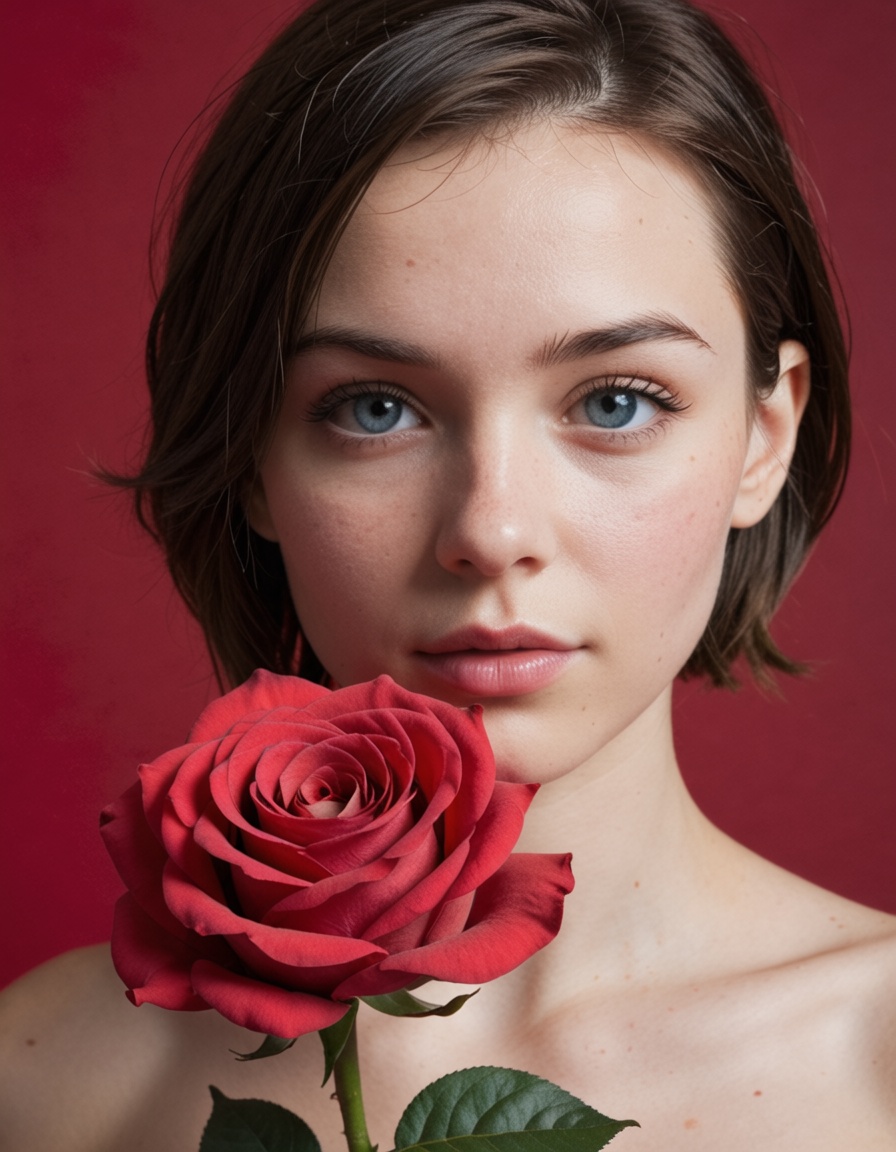 ehscorepony,  1girl,  flower on Tensor.Art