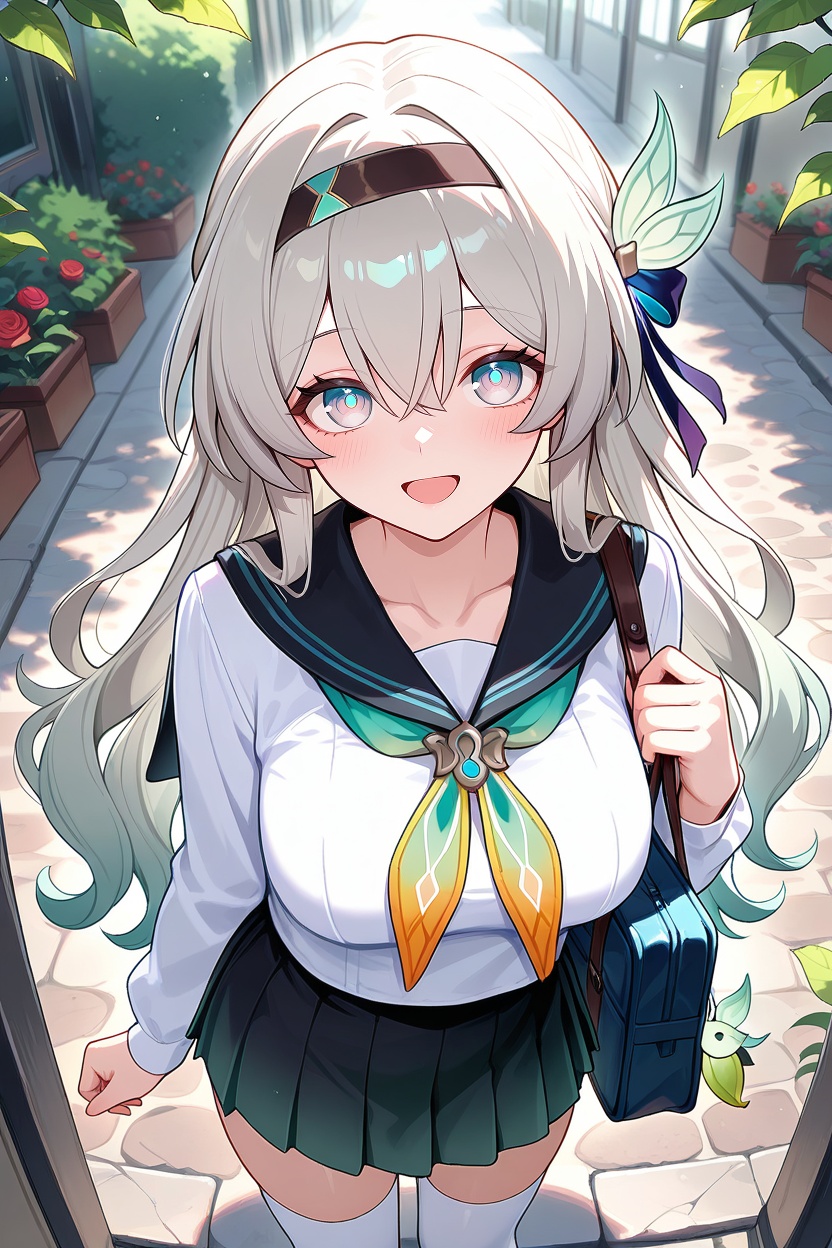 masterpiece,  scenery,  firefly (honkai: star rail) on Tensor.Art