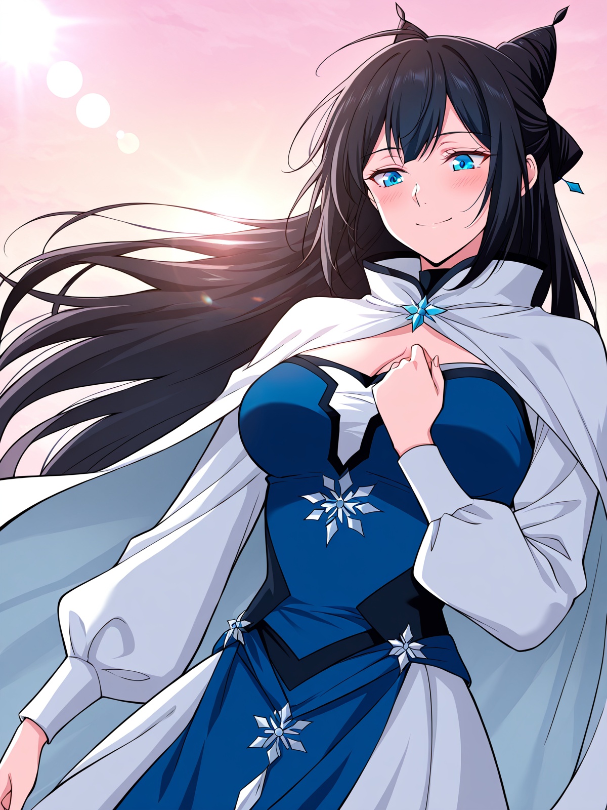 1 girl,  solo,  black hair on Tensor.Art