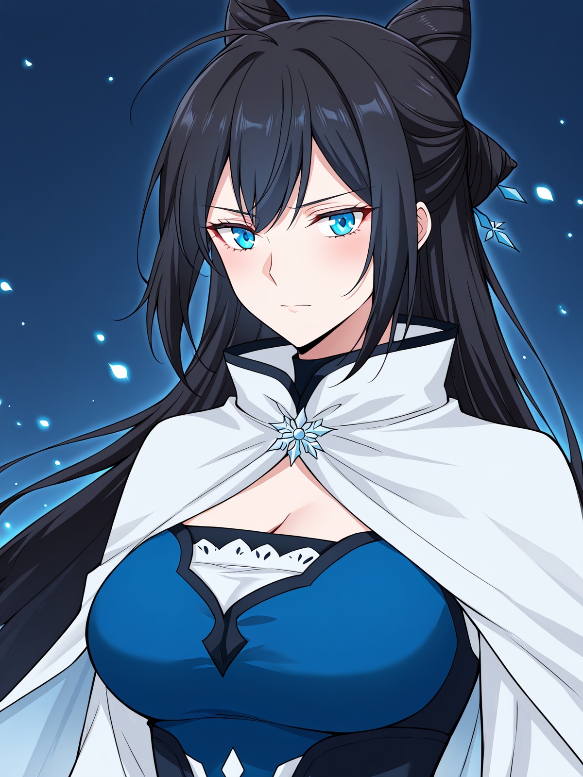 1 girl,  solo,  black hair on Tensor.Art