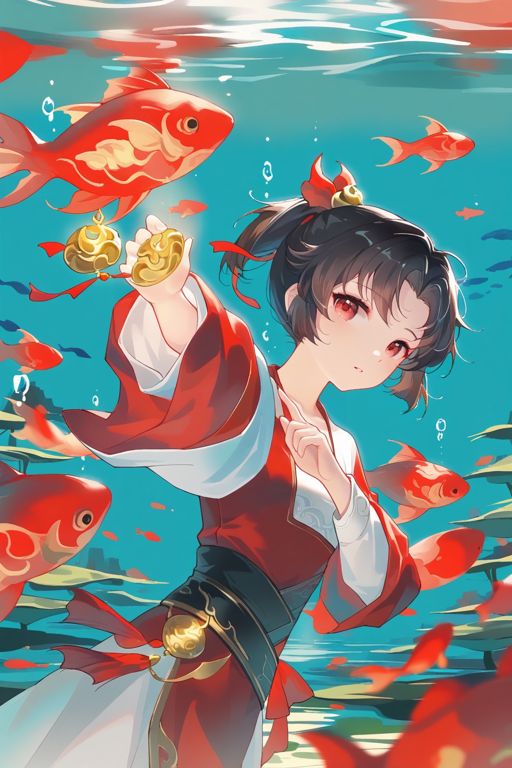 underwater,  underwater,  Pond on Tensor.Art