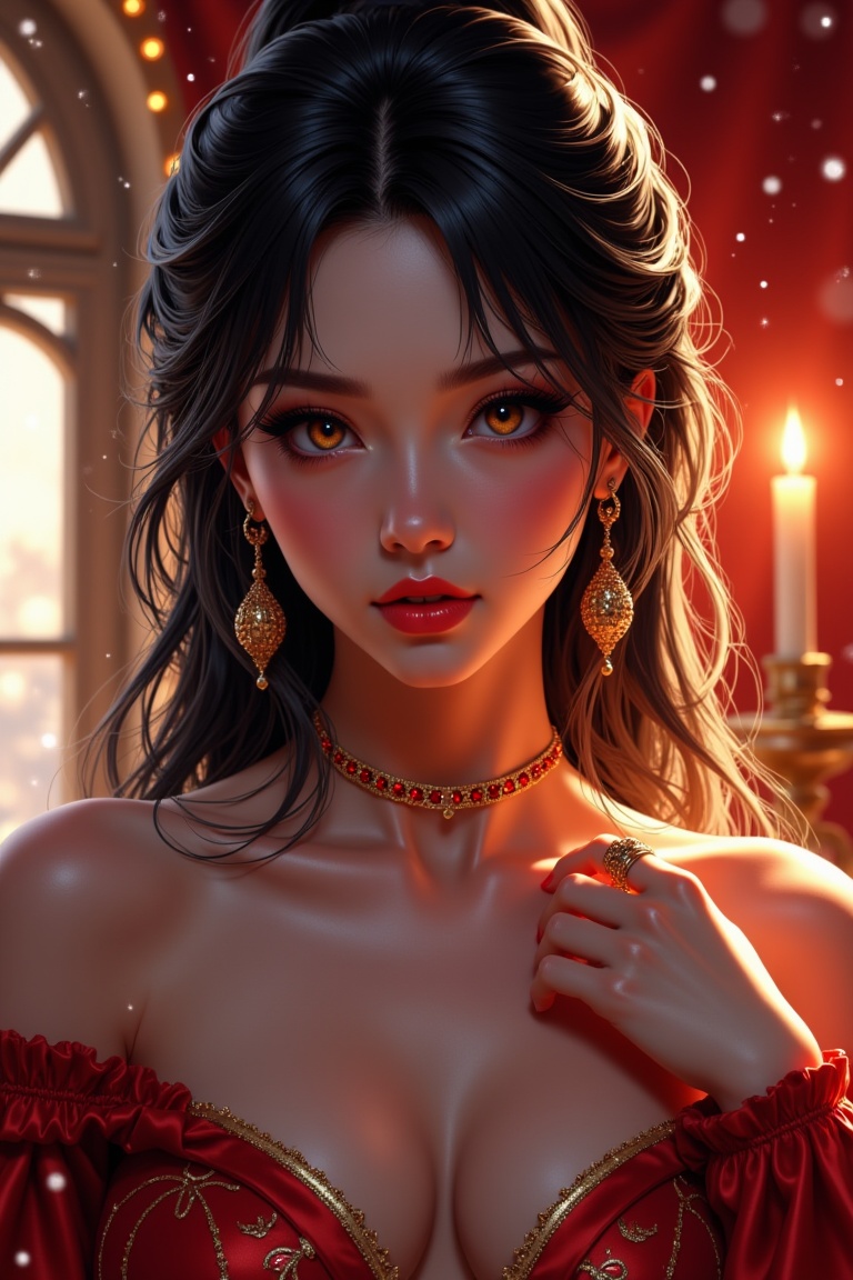 8K ultra-realistic anime masterpiece,  extreme close-up portrait,  soft rim lighting on Tensor.Art
