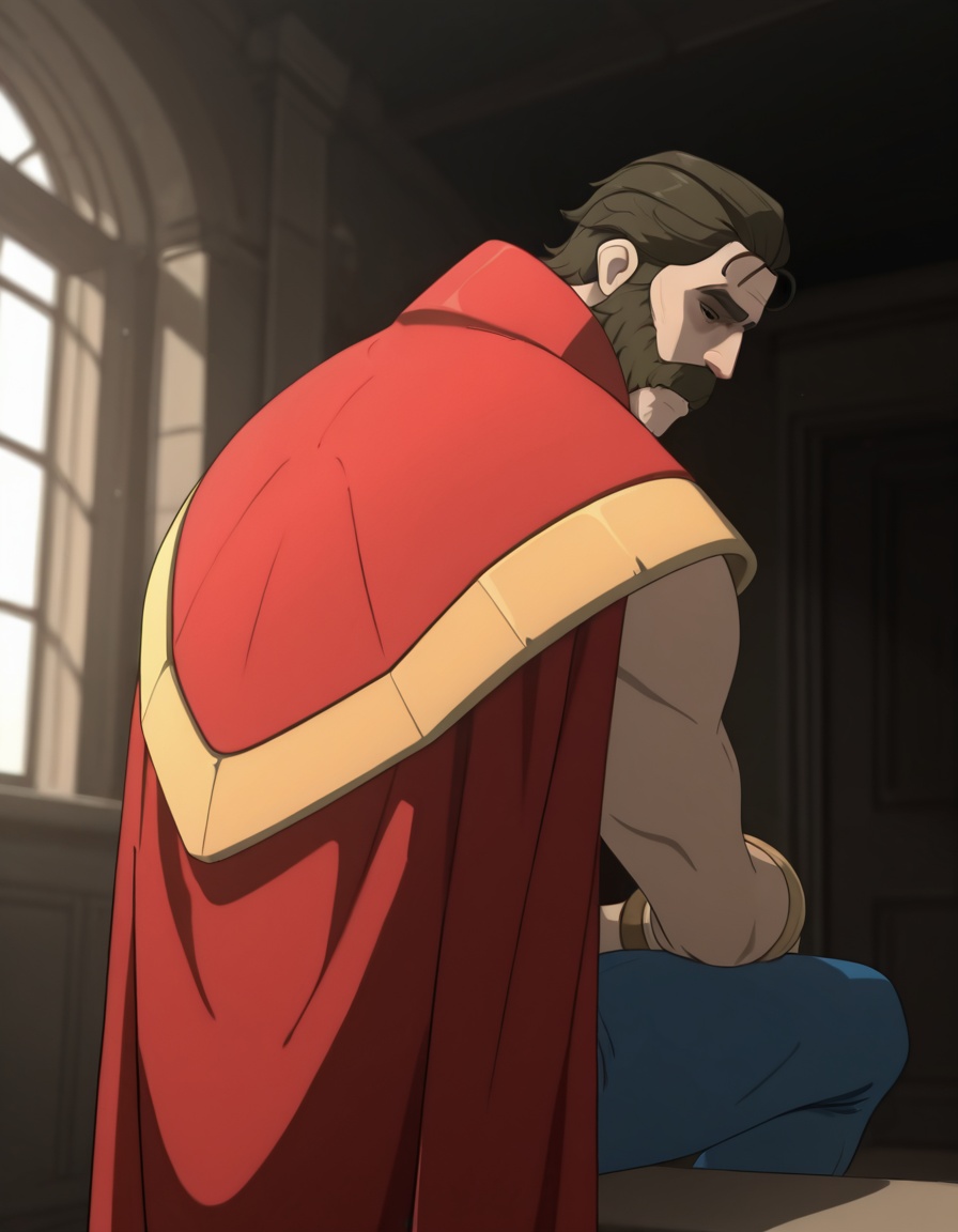 dispatch_phenomaman,  red cape on Tensor.Art