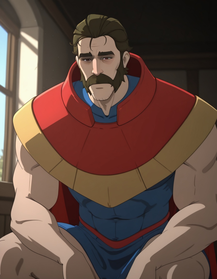 dispatch_phenomaman,  red cape on Tensor.Art