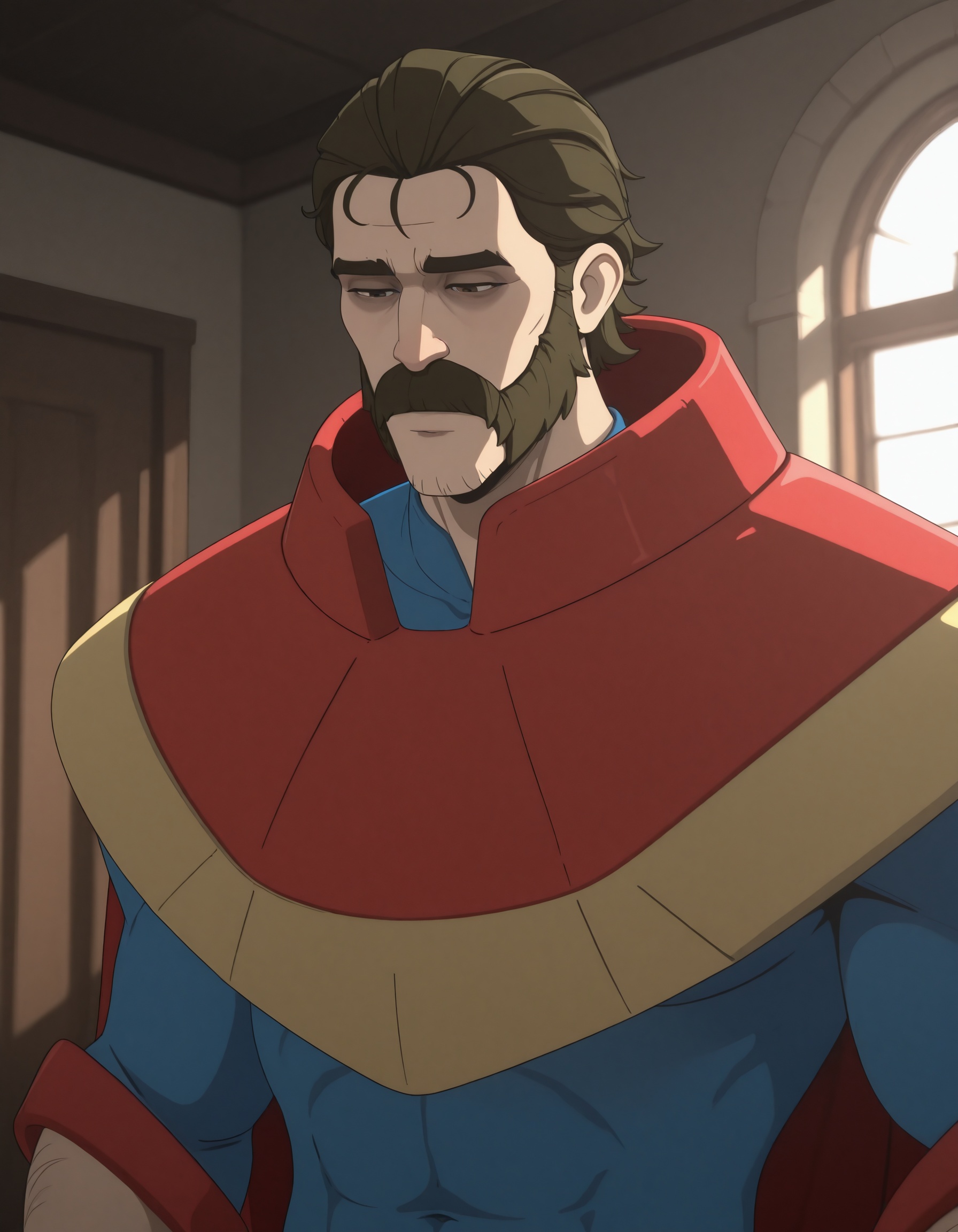 dispatch_phenomaman,  red cape on Tensor.Art